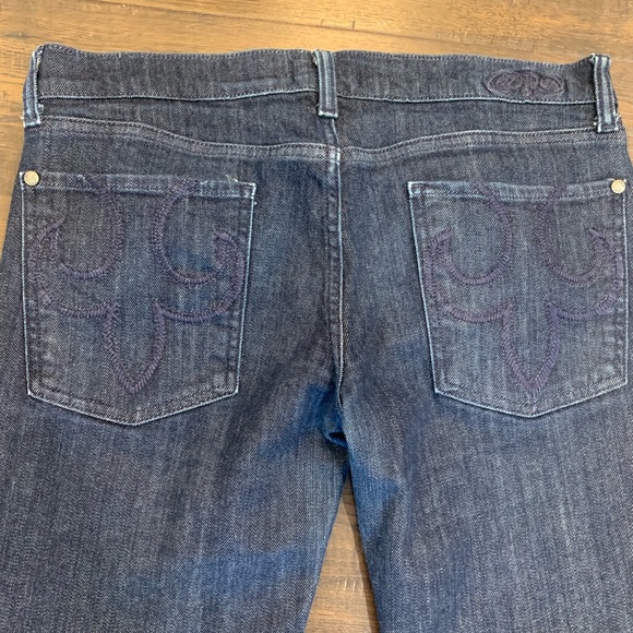 Express Deluxe Premium Denim Size 31 Bootleg Jeans - Picture 6 of 8